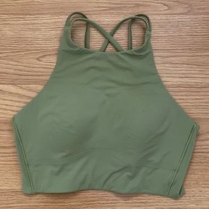 ❤️ Like a Cloud Longline Bra High Neck Light Support, B/C Cup Size 8 NWOT